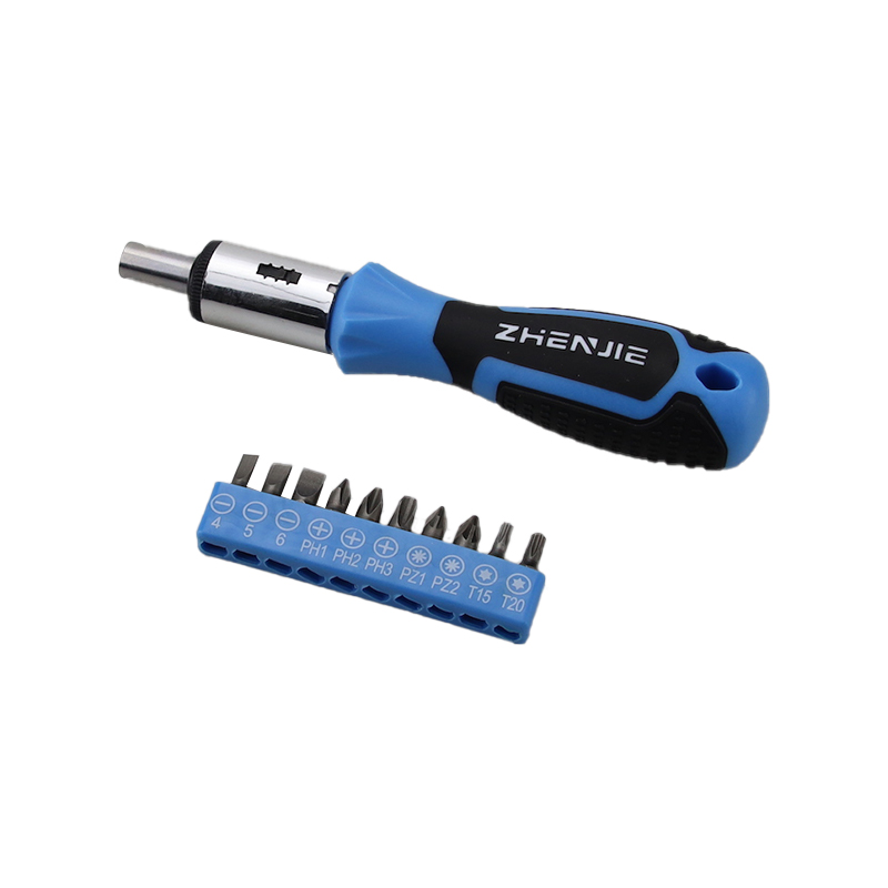 11 buah Bit Holder Driver & Set Bit Torx Phillips Pozidriv Berlubang