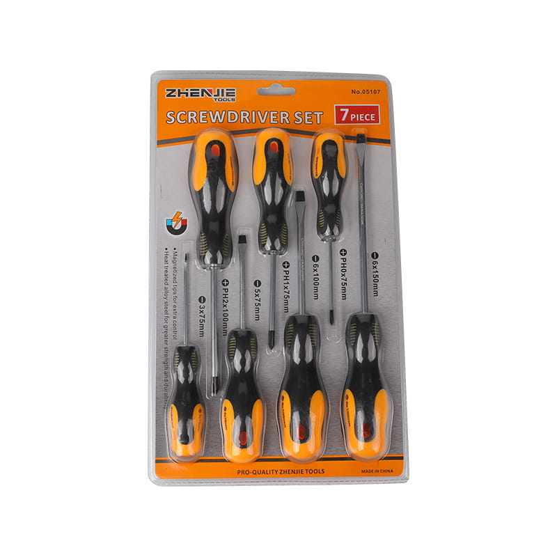 7 buah Set Obeng Berlubang & Phillips