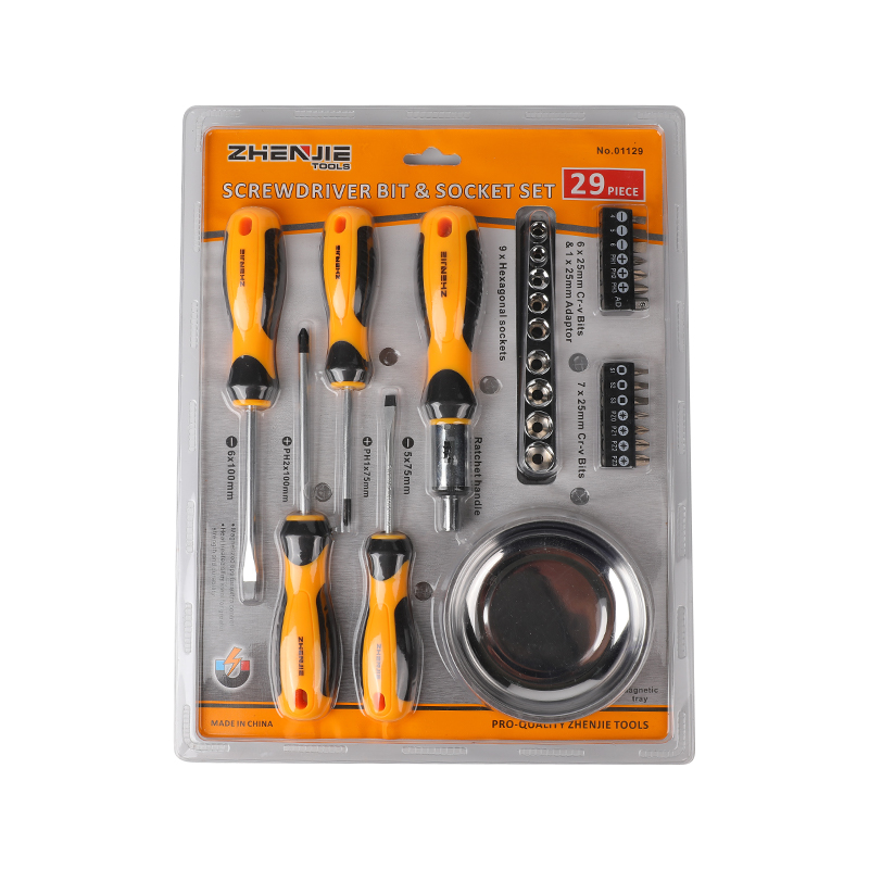 Set Mata Obeng CRV Persegi Phillips Pozidriv 29 Buah