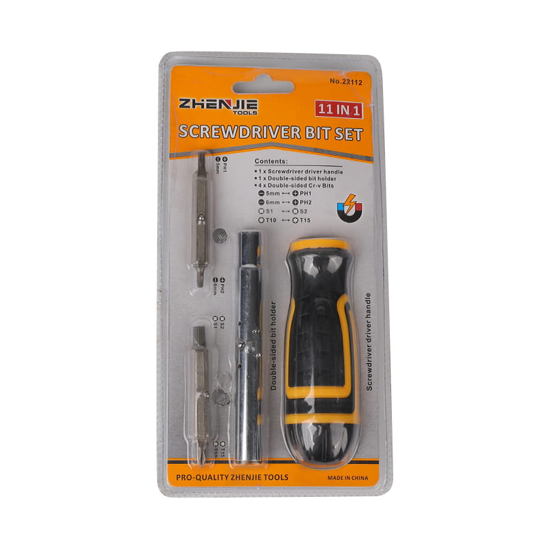 Set mata obeng rumah tangga 11 in 1