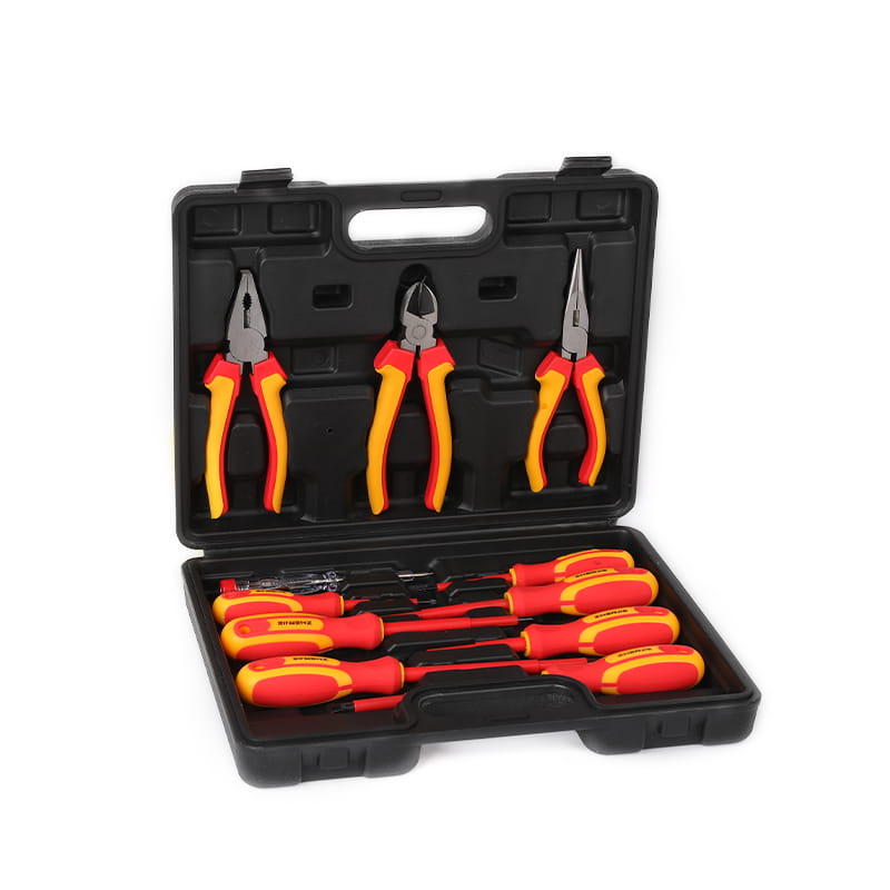 11 buah Set Obeng Terisolasi 1000V Alat VDE Magnetik untuk Teknisi Listrik