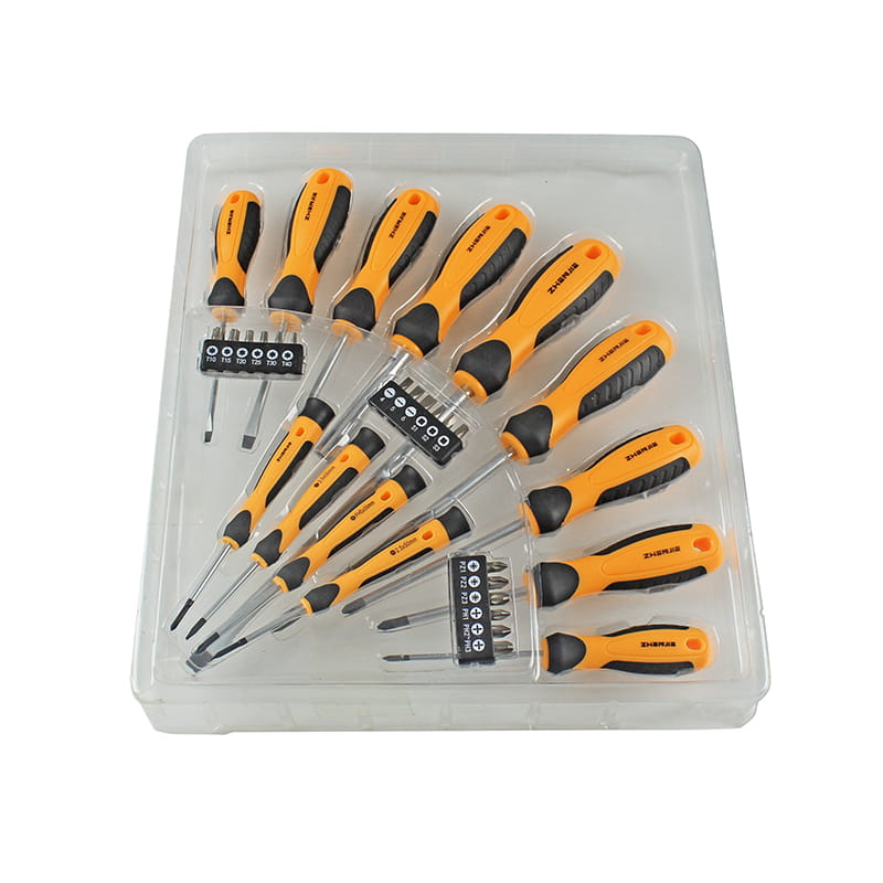Set Mata Obeng CRV Persegi Phillips Pozidriv Torx 31 Buah