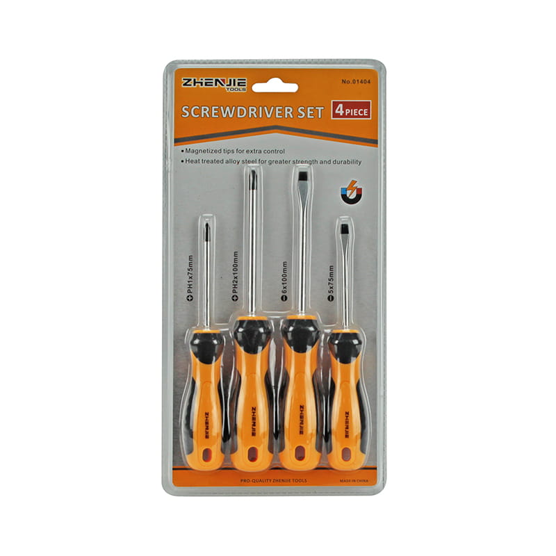 4 buah Set Obeng Berlubang & Phillips