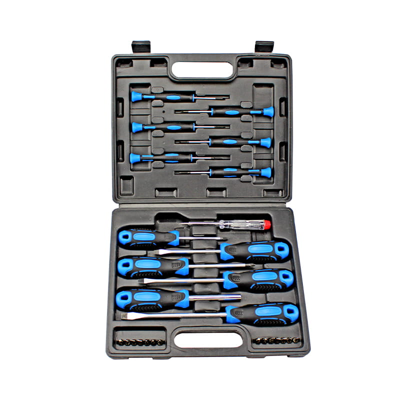 27 buah Set Obeng Torx Phillips Pozidriv Kemasan BMC
