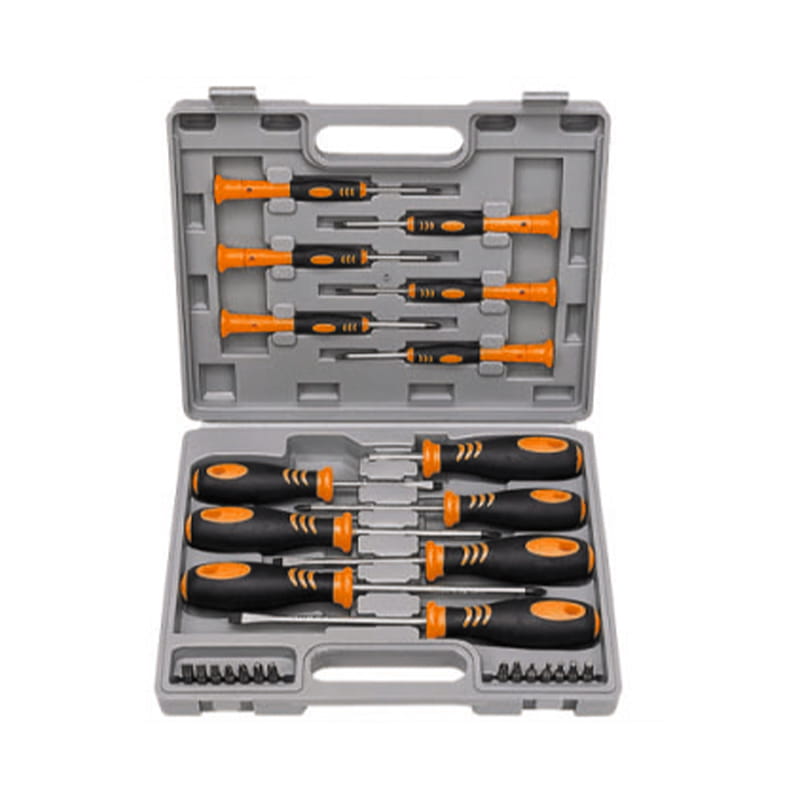27 buah Set Obeng Phillips Pozidriv Torx CRV Kemasan BMC