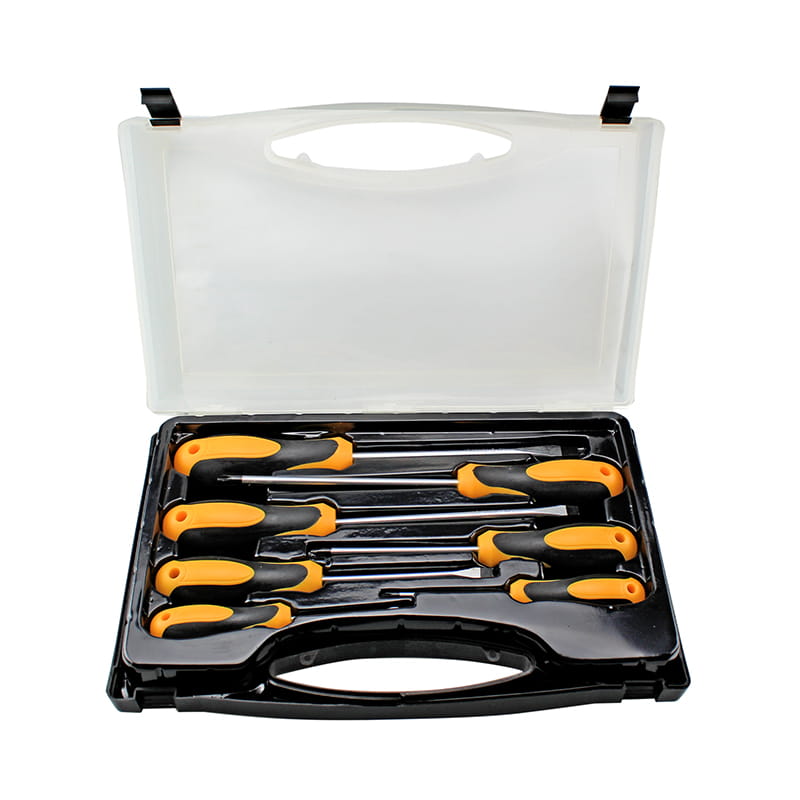 Set Obeng CRV Kemasan Kotak Plastik 7pcs
