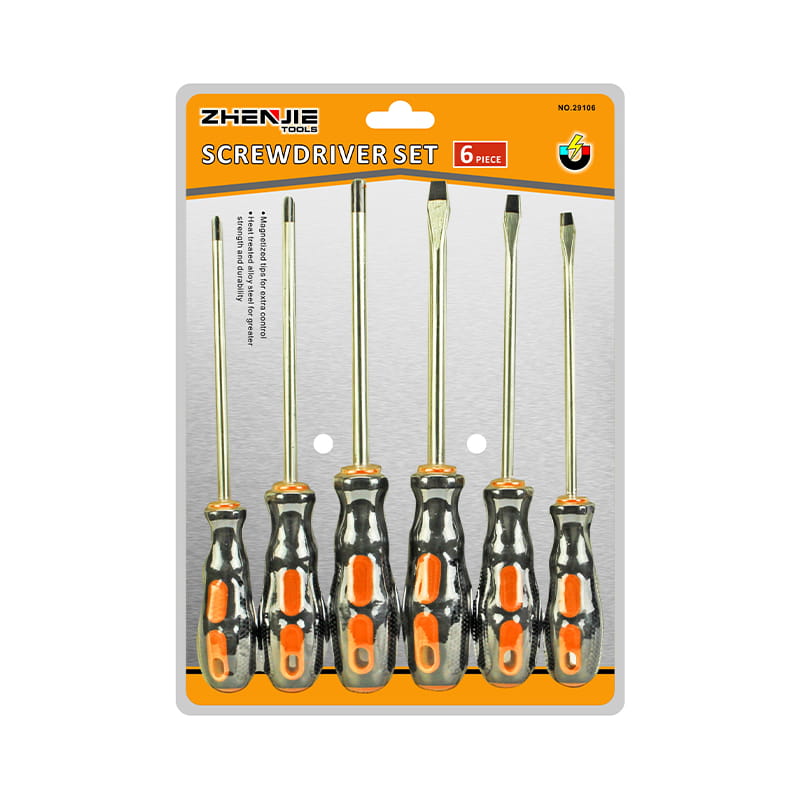 6 buah Set Obeng CRV Pisau Keras & Tempered